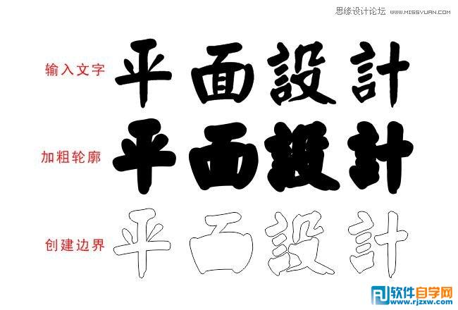 制作中文字体排版设计