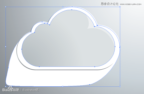 ai绘制图标之白云立体图标-1