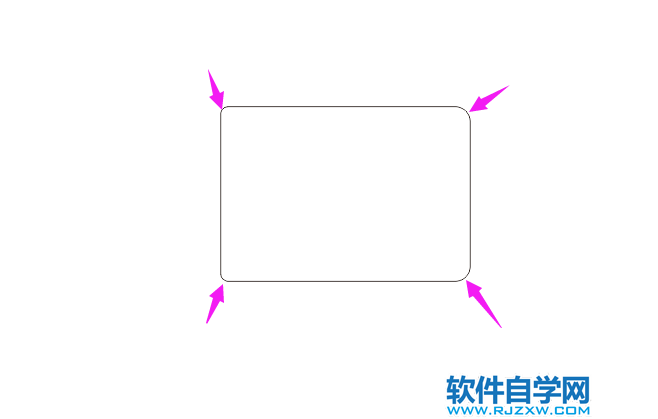 cdr矩形怎么变圆角？cdr矩形变圆角的方法第4步