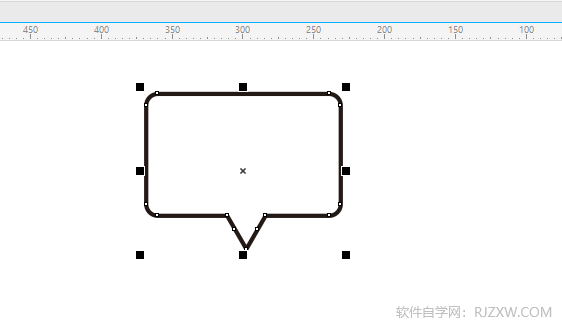 CDR2020如何设置对象的轮廓宽度第3步