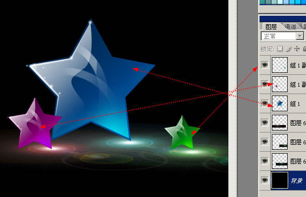 制作漂亮的水晶五角星及光纤-3