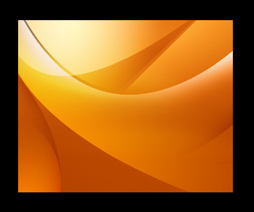 Photoshop制作一张漂亮的橙色高光壁纸