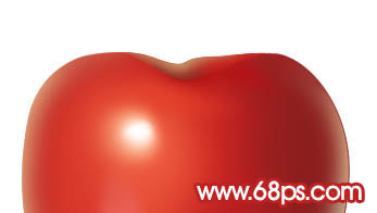 制作一个逼真的红富士苹果