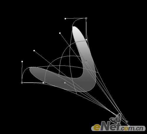 利用变形工具及样式制作梦幻的抽象图形