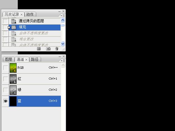 Photoshop给草原人物加上漂亮的黄绿色