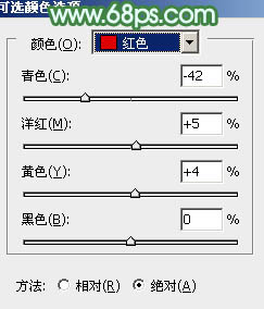 给绿树中的美女加上清爽甜美的青绿色