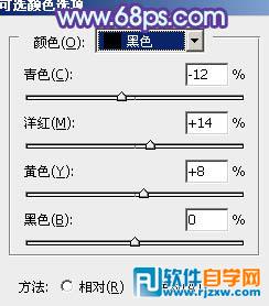 利用通道替换快速给外景图片加上柔和的蓝色调