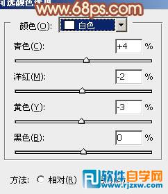 给树林中的美女加上柔美的橙红色