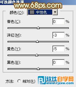 给树林情侣加上柔和的粉黄色