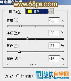 给树林情侣加上柔和的粉黄色