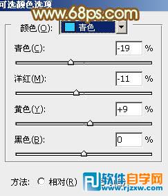 给树林情侣加上柔和的粉黄色