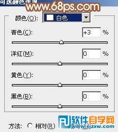 利用通道替换调出柔和的红灰色外景美女图片