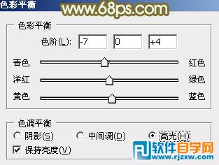 Photoshop调出柔美的橙绿色树林婚片教程