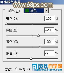 Photoshop调出花草边的美女加上柔和的黄褐色教程