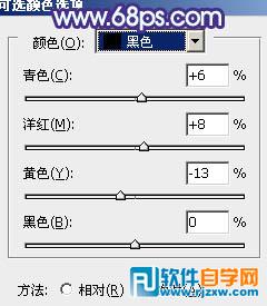 利用通道替换调出唯美的淡调青蓝色外景人物图片