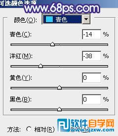 利用通道替换调出唯美的淡调青蓝色外景人物图片