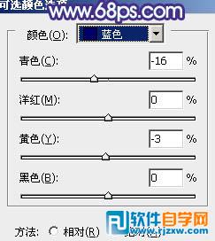 利用通道替换调出唯美的淡调青蓝色外景人物图片