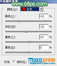 给野草中的人物调出柔和的小清新黄绿色