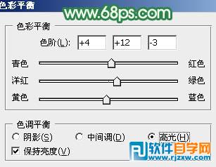 给野草中的人物调出柔和的小清新黄绿色