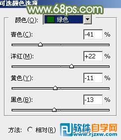 利用通道替换给外景美女调出小清新的淡绿色