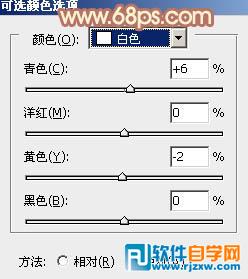 Photoshop给草地上的美女加上柔和的淡调橙褐色