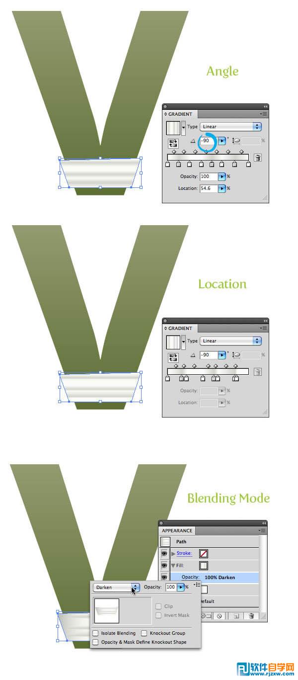 Photoshop制作白色纱布缠绕的个性文字
