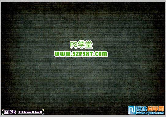 利用纹理素材及图层样式制作个性的金色纹理字