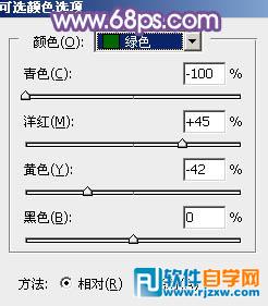 PS给树林中的美女加上梦幻的淡冷色