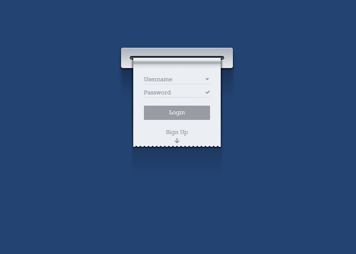 PS制作登录会员演示动画
