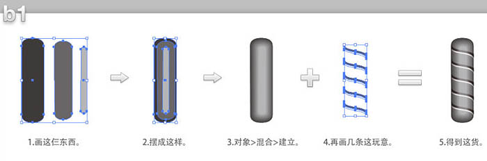 AI与PS结合制作非常可爱的毛线编织图标