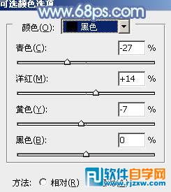 利用通道替换给花草中的美女加上柔美的淡蓝色