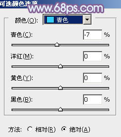 利用通道替换给树林美女调出柔美的淡调蓝紫色