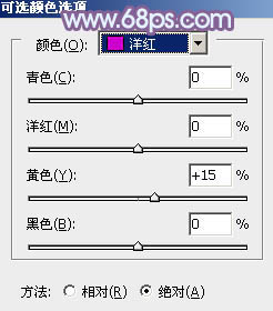 利用通道替换给树林美女调出柔美的淡调蓝紫色