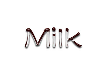 利用图层样式制作可爱的牛奶巧克力字