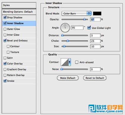 Photoshop制作发光的红色霓虹字