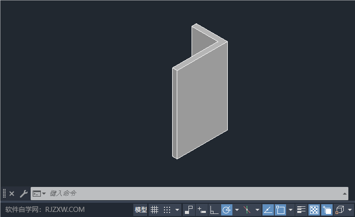 CAD2024如何使用建模的多段体工具第9步