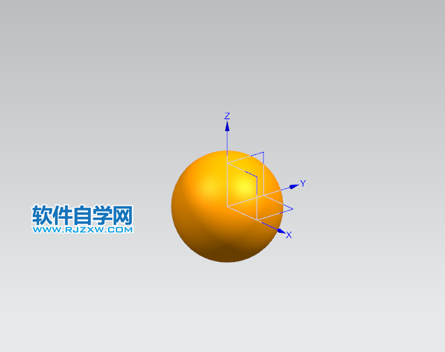 ug中心点和直径画球体的方法-4