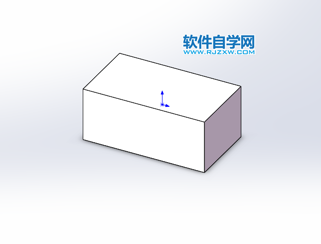 solidworks怎么向两边方向拉伸凸台-5