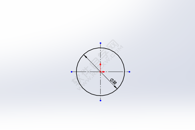 solidworks怎么给圆加中心线-4