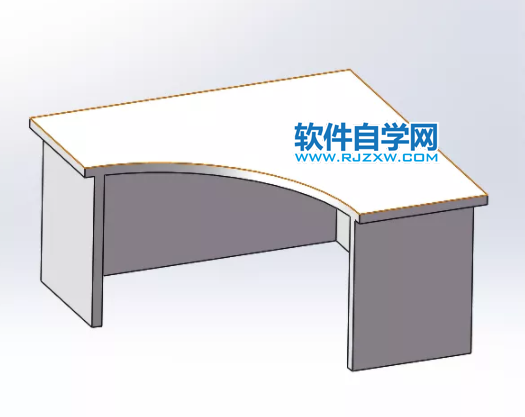 SolidWorks怎么用磁性配合装配桌子第6步