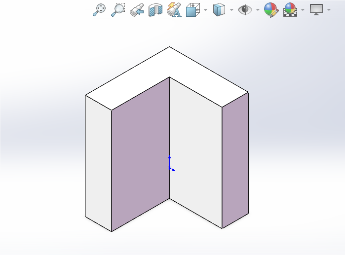 solidworks2024如何倒固定大小圆角第1步