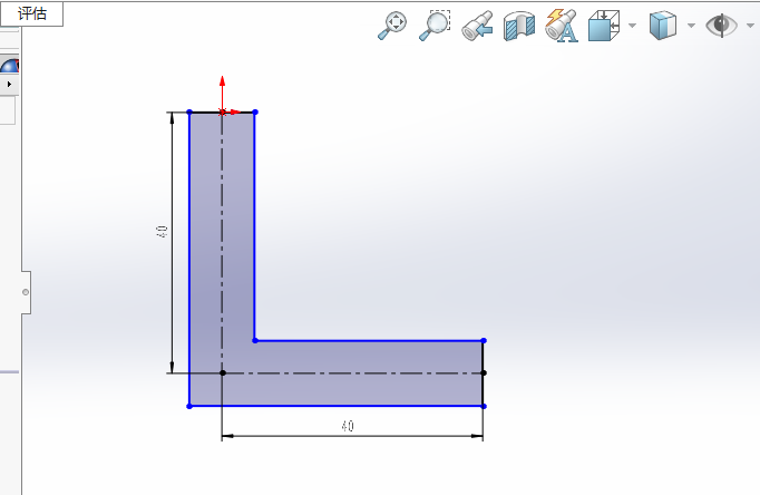 SOLIDWORKS如何等距偏移加直线盖第4步