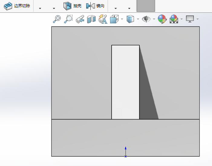 SOLIDWORKS零件如何进入右视图显示第3步