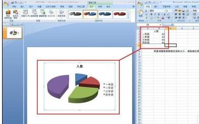 使用PPT软件制作饼状图的图文教程