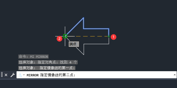 CAD2024绘制一个右箭头图标第5步