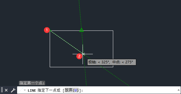 CAD2024如何绘制一个信封图标第4步