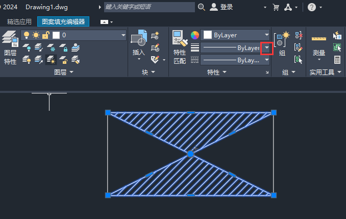 cad填充图案打印不显示怎么办第2步