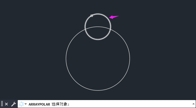 cad软件环形阵列在哪第4步