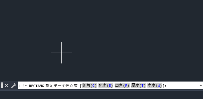 cad设置矩形长宽的详细教程第2步