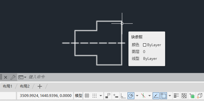 CAD2024创建块的方法